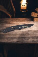 Denil Hediyelik Metal Katlanabilir Kamp Çakısı Çakı Bıçak - Görsel 2