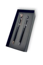 Öğretmenler Günü Hediyesi Kalem Seti Taşlı Slim Tükenmez Kalem & Touch Pen Tükenmez Kalem Seti - Görsel 3