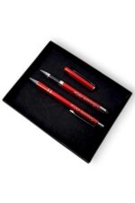 İs-me Özel Metal Tükenmez Kalem Seti Touch Pen Ve Normal Tükenmez Kalem Hediyelik Set
